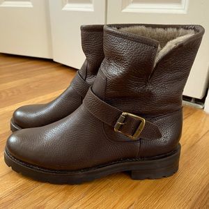 Frye Natalie Shearling lined